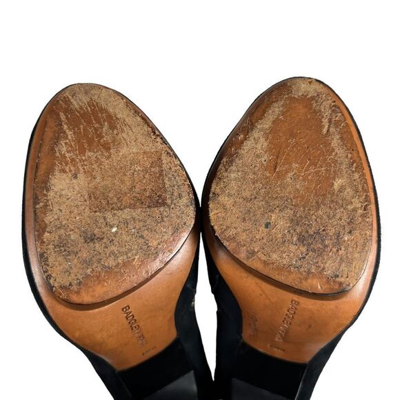 Badgley Mischka Mark + James Dallas Calf Skin Platform Booties - Picture 10 of 13